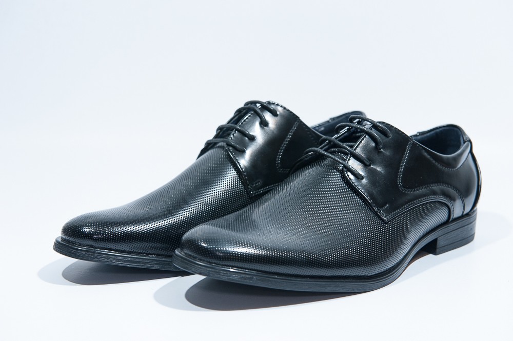 Pantofi eleganti barbatesti-009 Black
