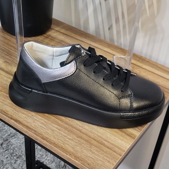 Pantofi casual Piele Naturala Giulia G-890 negru
