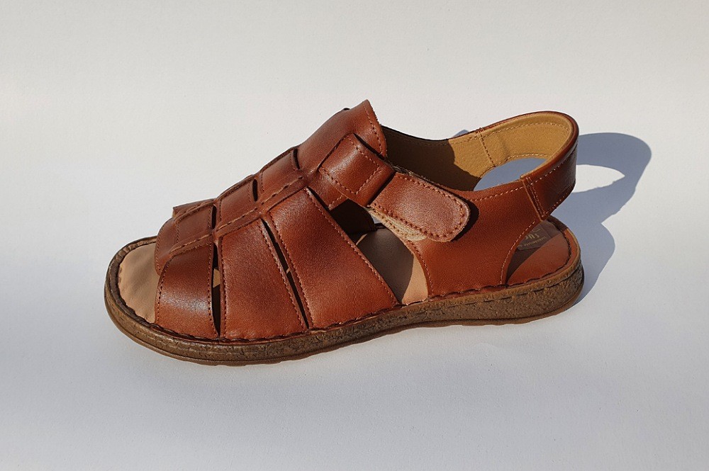 Sandale Piele 00212 si Negru Maro Marimi 40