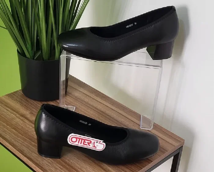 Pantofi din Piele Naturala Karisma G-855 Negru