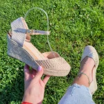 Sandale confort T-1 nude