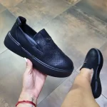 Pantofi perforați Gina 567-1 negru