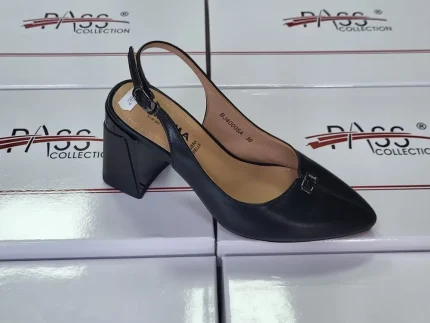 Pantofi decupați Karisma 577-2 negru