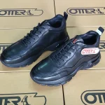 Pantofi Otter cu șiret 002 01, negru