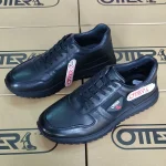 Pantofi Otter cu șiret 26A 01, negru