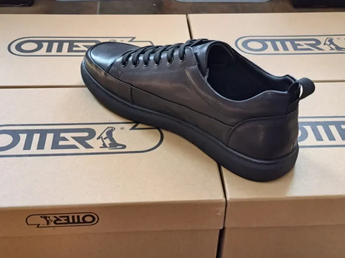 Pantofi Otter casual cu șiret 322-1 negru