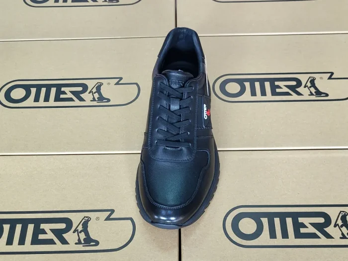 Pantofi Otter cu șiret 26A 01, negru