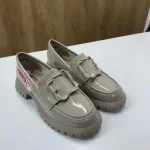 Loafers Otter din Piele Lăcuită Stil Modern D90