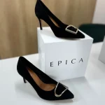 Pantofi Dama EPICA din piele naturala Intoarsa