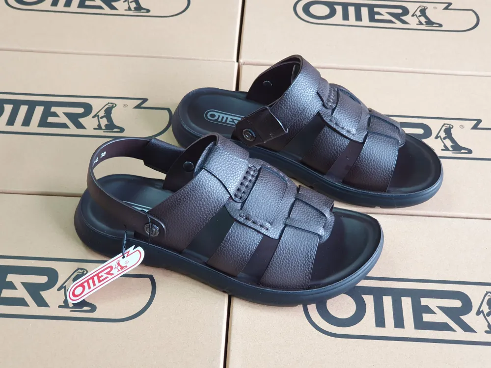Sandale si Papuci Barbati OTTER Piele 2 in 1