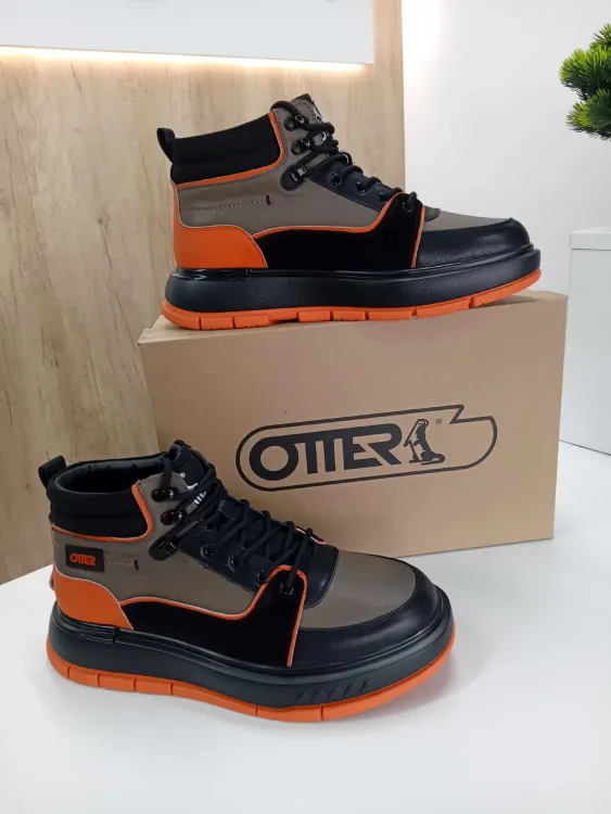 Ghete Barbati Otter Bicolore Scurte H9007