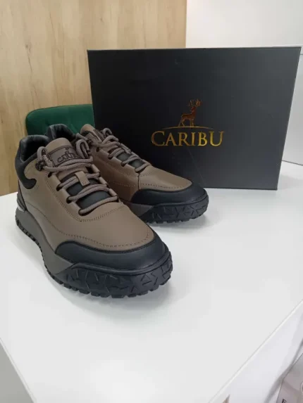 Pantofi Sport / Adidași Bărbați CARIBU Maro-Negru – Design Outdoor & Casual Robust
